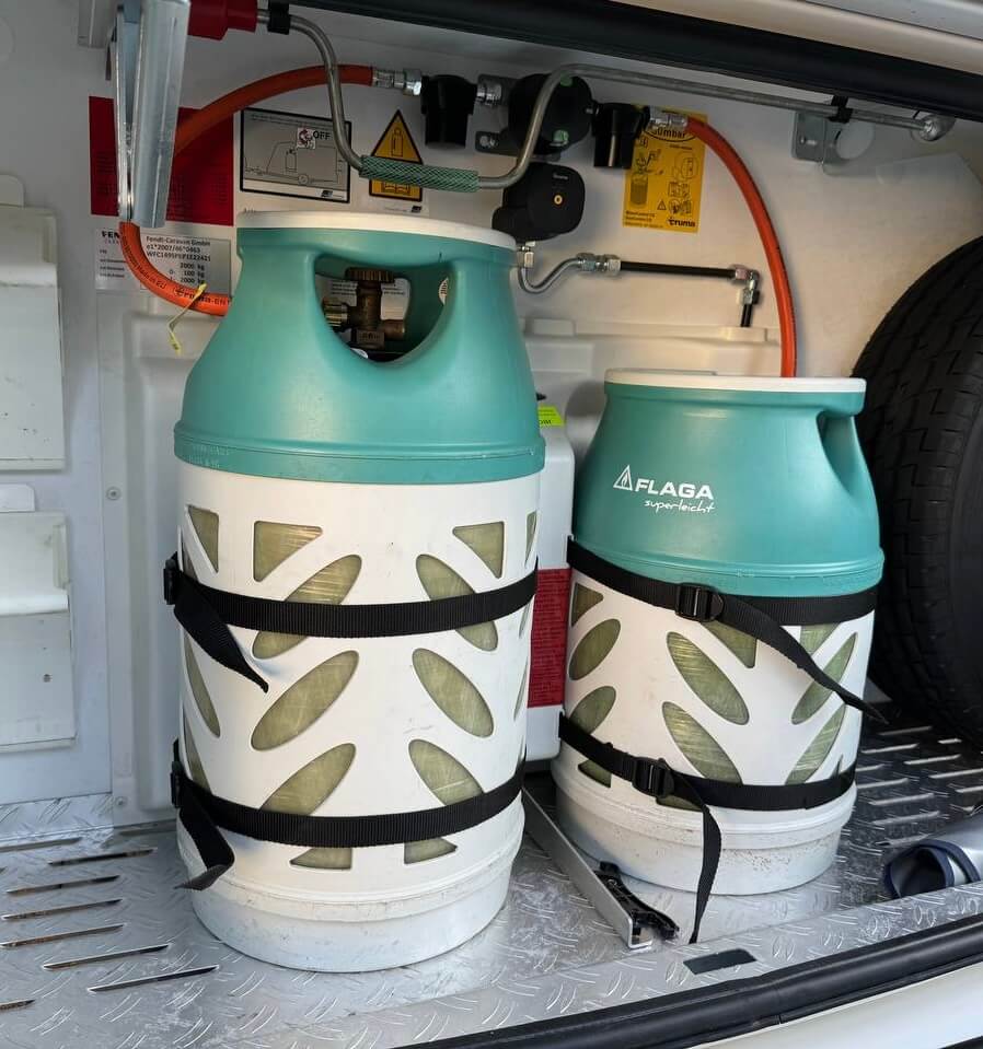 Foto von Flüssiggasanlage